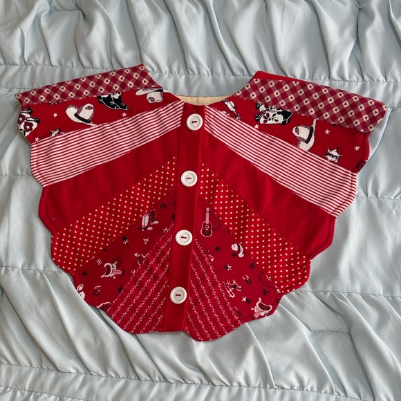 Vintage Handmade Removable Scalloped Collar One Size - Picture 3 of 11